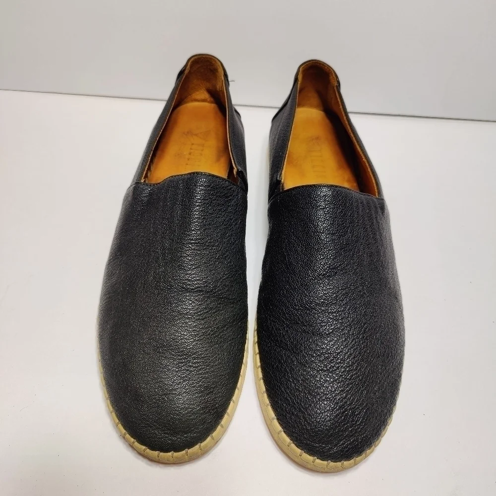 Viccini Freedom 01 Loafers Black Slip on  Leather Snakeskin Men's Size 11